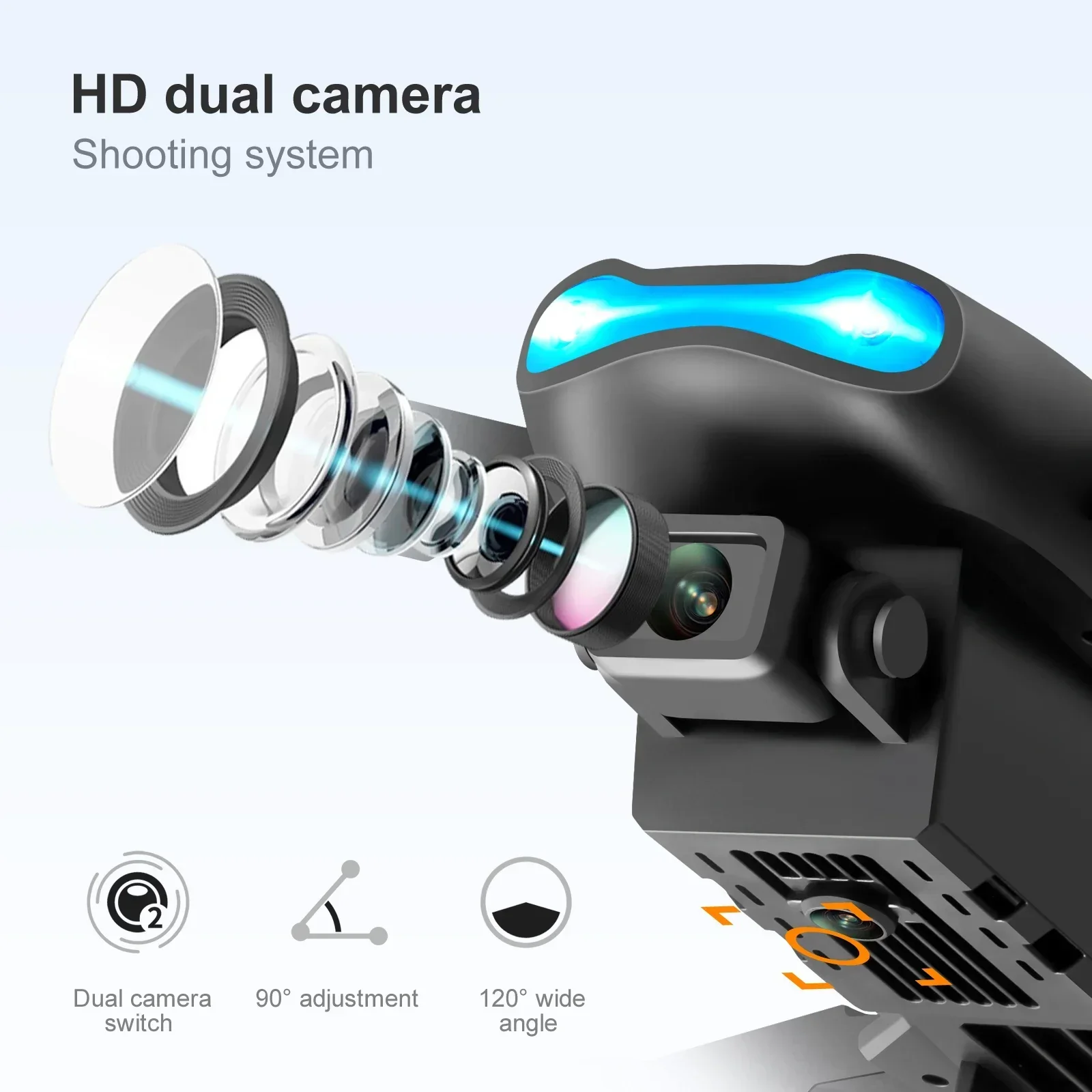Drone Rc E99 Pro - E99 K3 Pro 4K Drone Dobrável