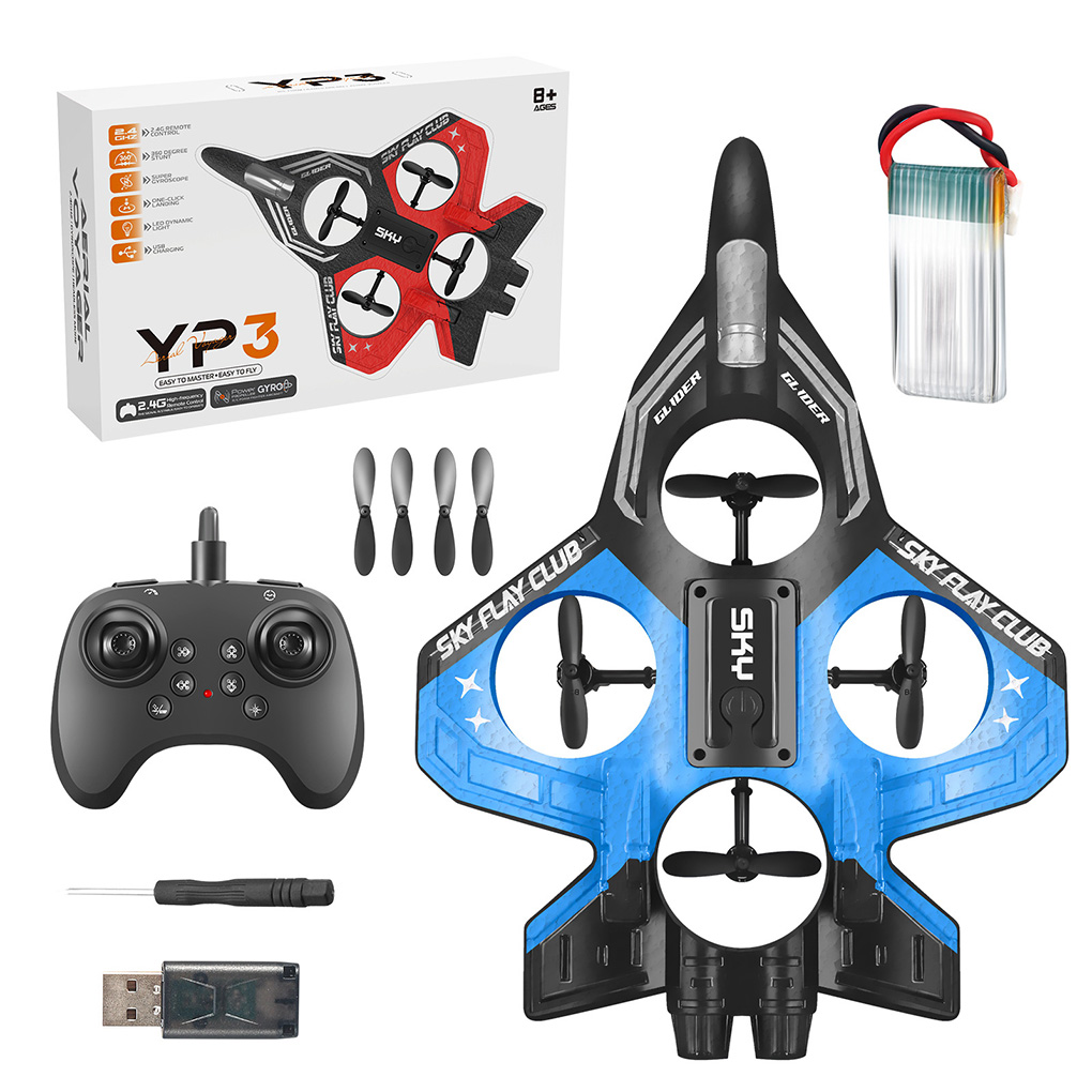 Drone Rc Fighter Jet - 2.4g rc drone com luz helicóptero