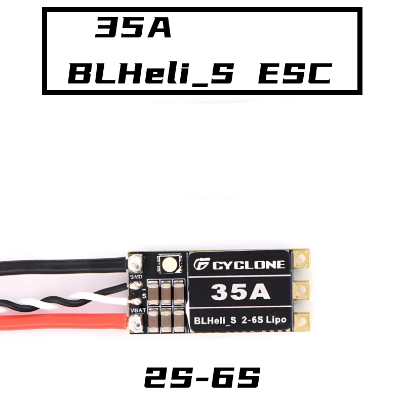 Drone Rc Remote - Ciclone 35A BLHeli_S ESC - Suporte