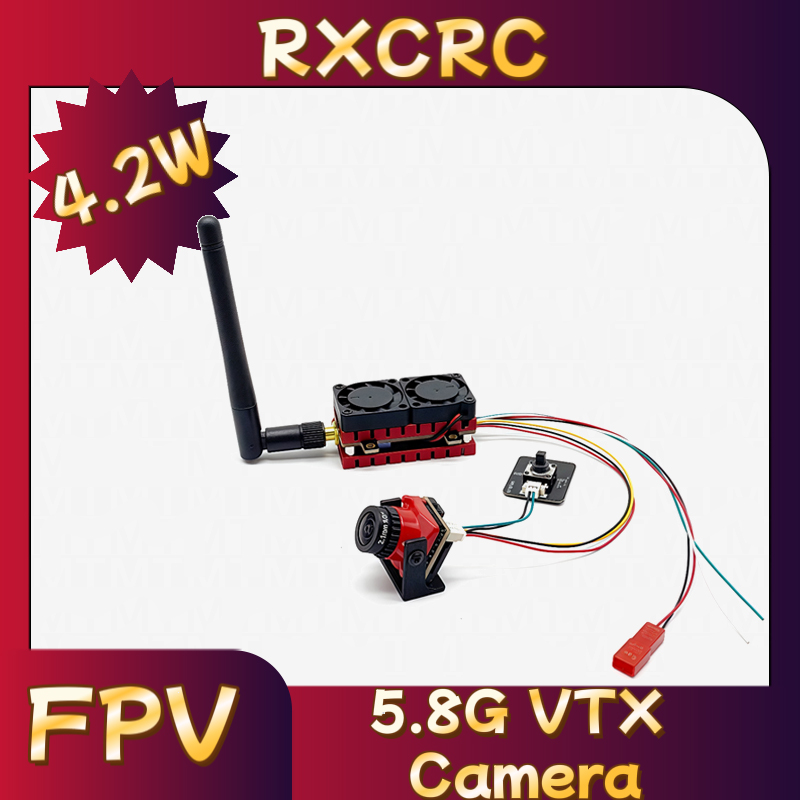 Drone Rc Remote - Rxcrc 5.8g 48ch 4.2w transmissor vtx