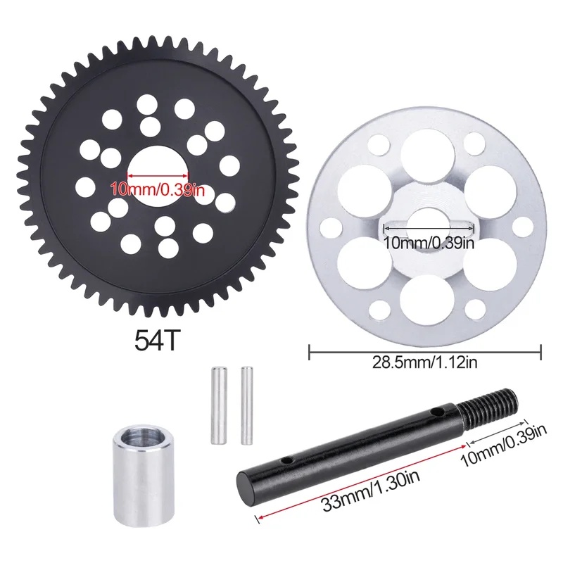 Rc Crawler Axle Parts - Peças de Upgrade de Alta Performance