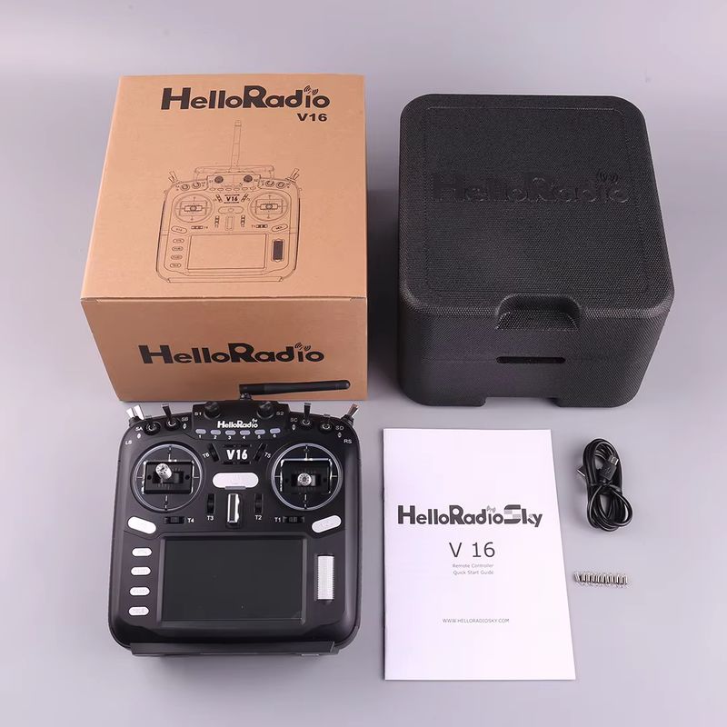Drone Motion Rc - HelloRadio V16 MAX 6CH RC Transmissor