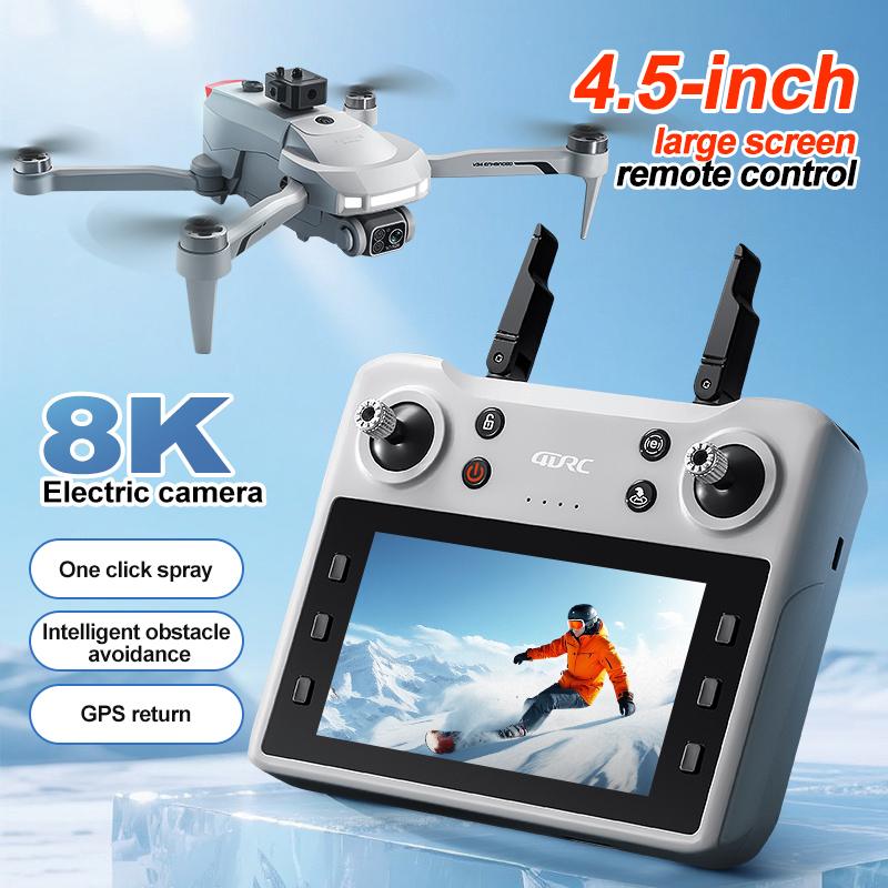 Drone Smart Rc Foldable - Tela grande dobrável gps retorno wifi