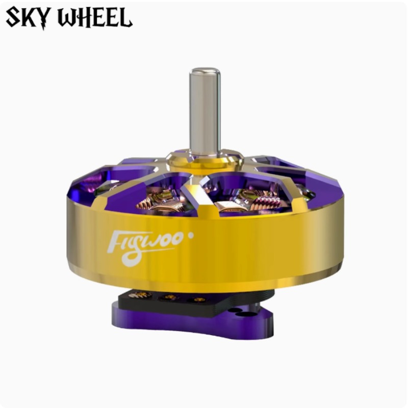 Drone Rc Y Series - Flywoo robô motor 1-2s roxo ouro