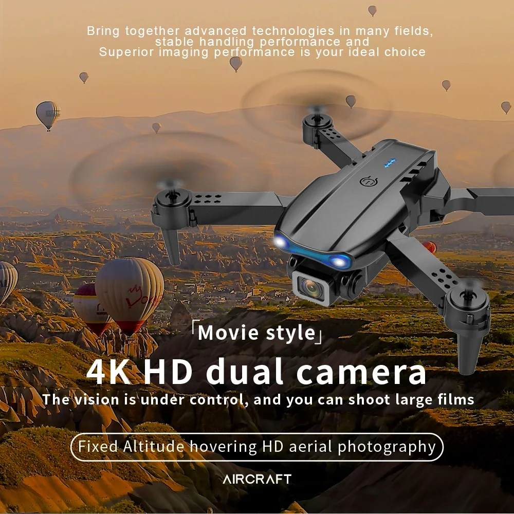 Drone Rc E99 Pro - Drone Mini GISAEV E99 K3 Pro