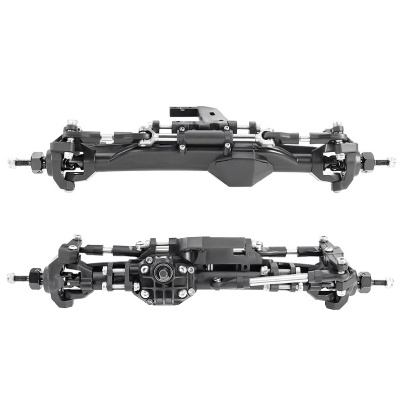 Rc Crawler Axle Parts - Conjunto de Eixos MACH Dianteiro e