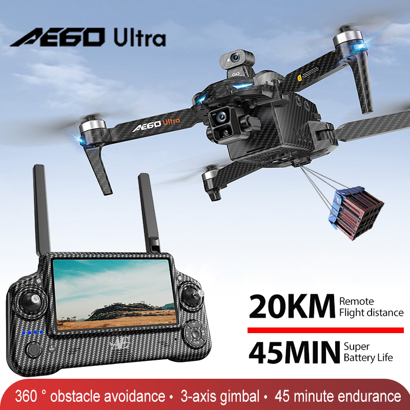 Drone Rc Gps - Ae60 gps drone profissional 8k câmera