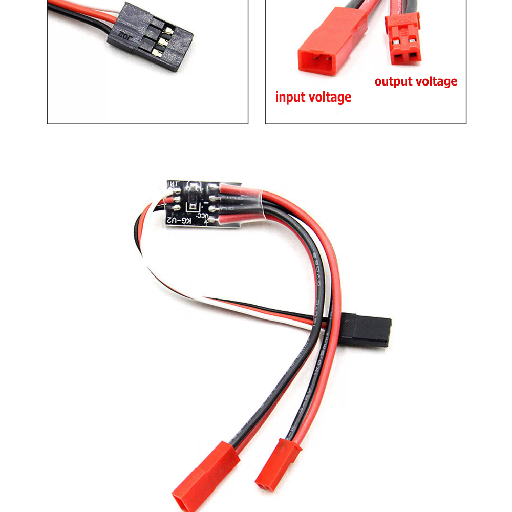 Drone Rc Remote - 2-20A Interruptor Eletrônico de Controle Remoto