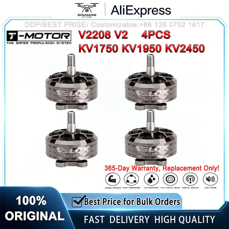 Drone Rc Y Series - Motor Brushless Outrunner T-motor VELOX SERIES