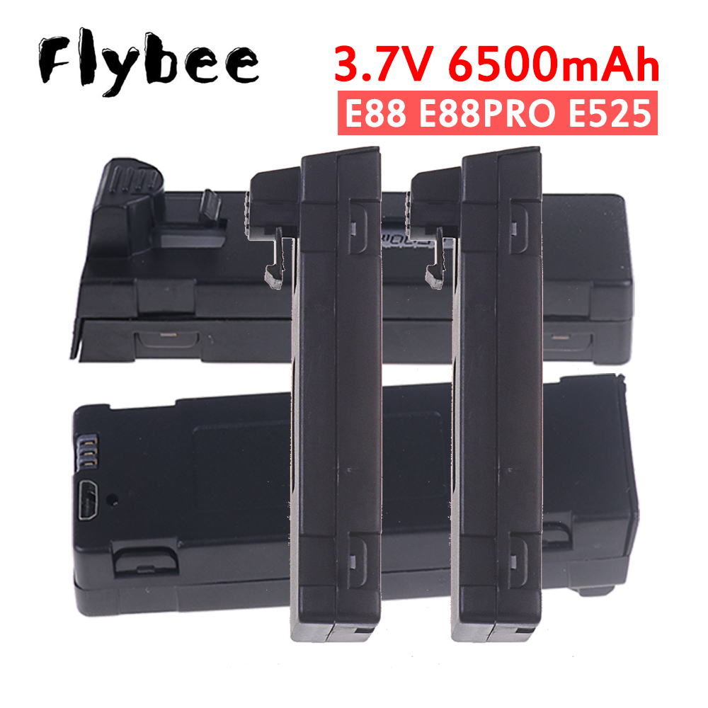 Drone Rc E99 Pro - Bateria recarregável 3.7v 6500mah e88pro, carregador