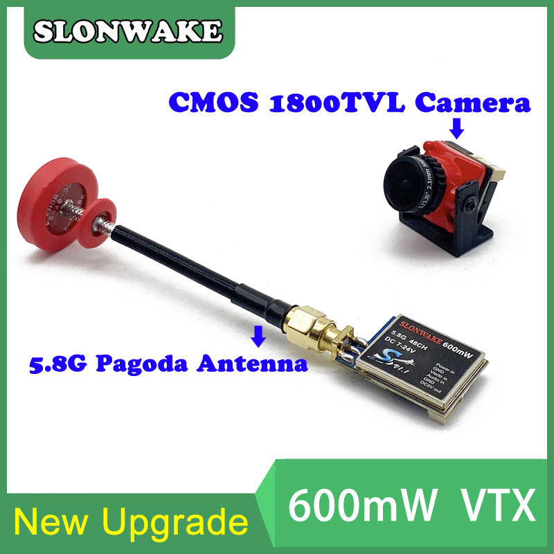 5.8g 48ch 600mw ajustável VTX- - Drone Rc Remote avaliação e preço