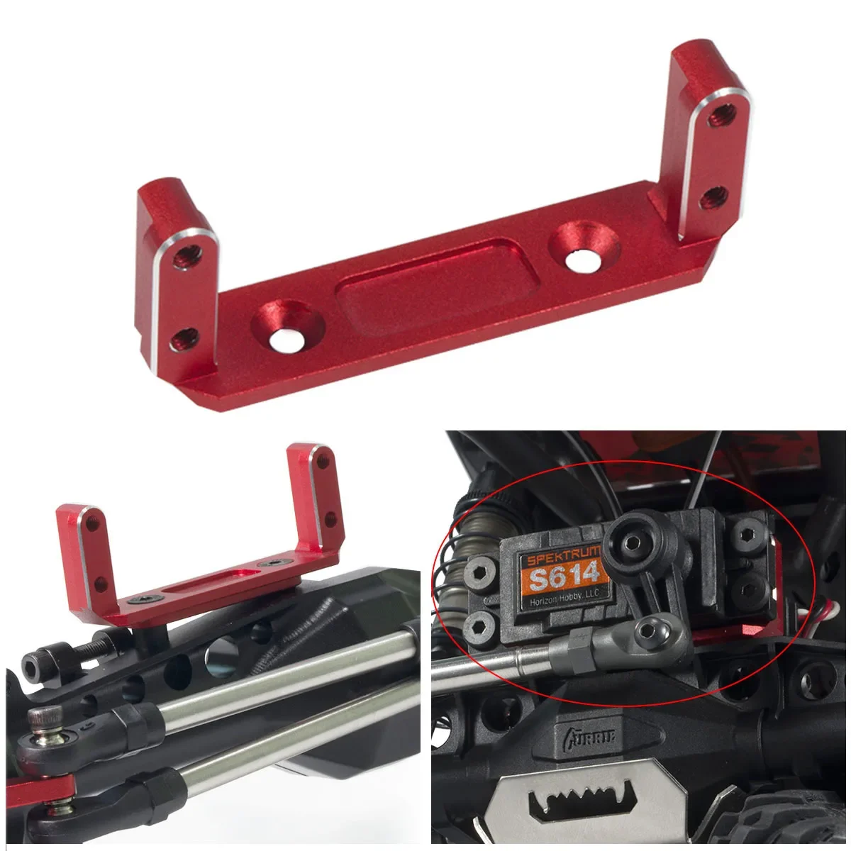 Liga de alumínio capra servo n - Rc Crawler Axle Parts avaliação e preço