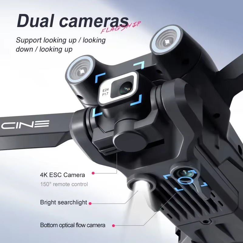 Quadricóptero i3 Pro Drone: câ - Drone Smart Rc Foldable avaliação e preço