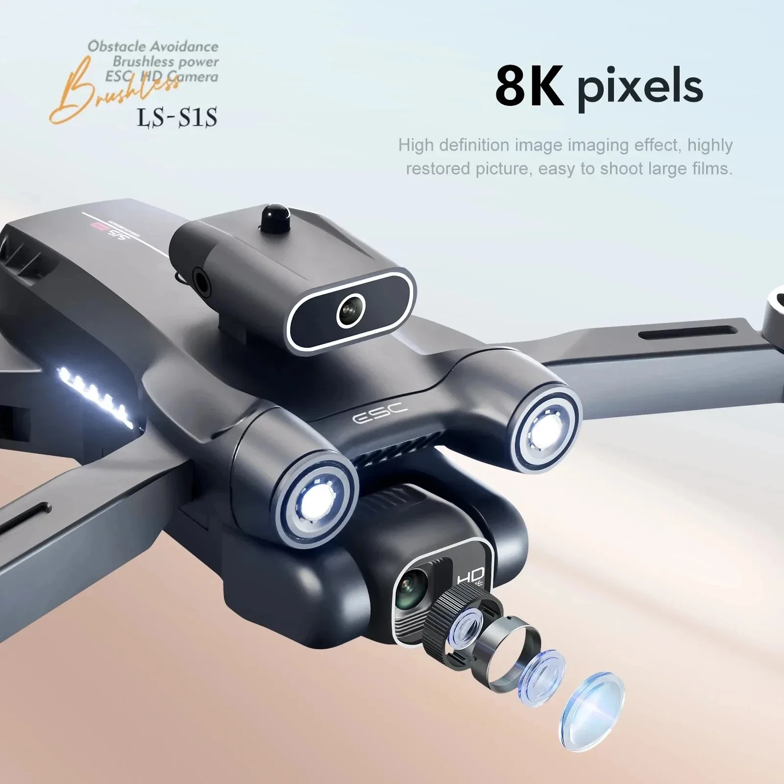 Profissional Brushless Motor D - Drone Rc Gps avaliação e preço