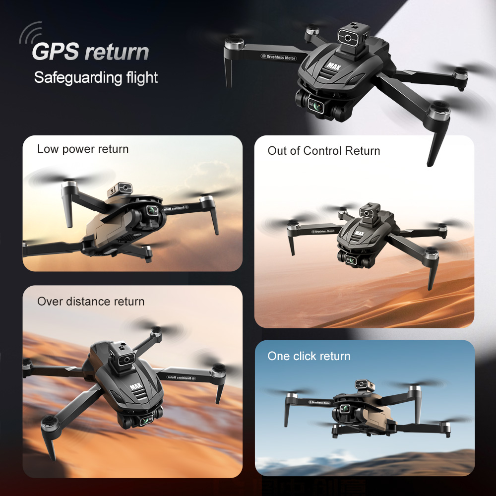 2025 V168 Pro MAX GPS Drone 8K - Drone Gps Rc Tt36 avaliação e preço