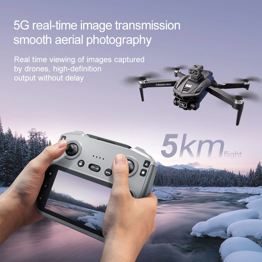 2025 V168 Pro MAX GPS Drone 8K - Drone Gps Rc Tt36 avaliação e preço