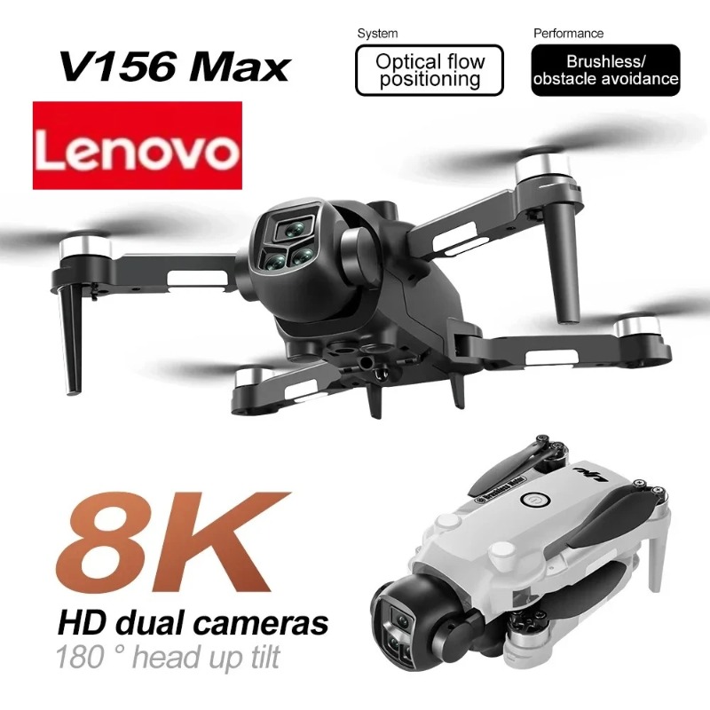 Drone Profissional Lenovo V156 - Drone Smart Rc Foldable avaliação e preço