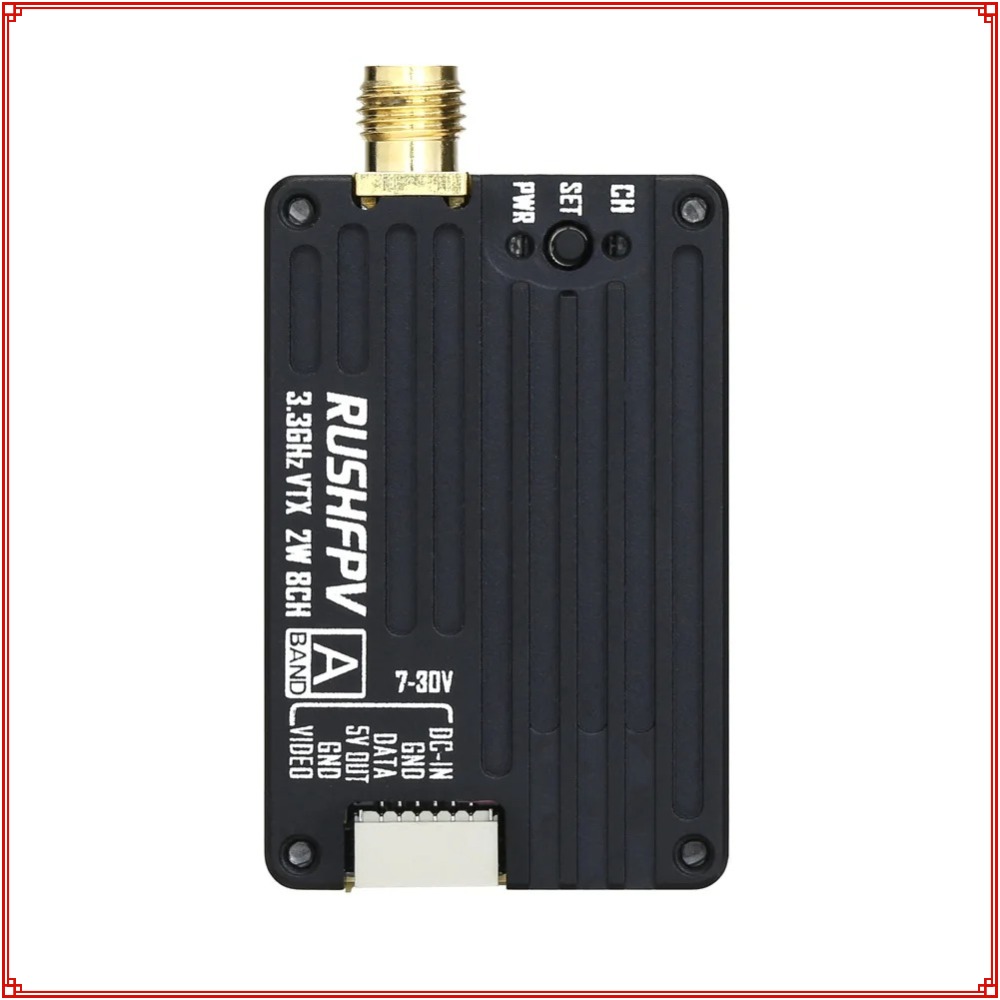 Novo Transmissor RUSHFPV 3.3G  - Drone Rc Remote avaliação e preço