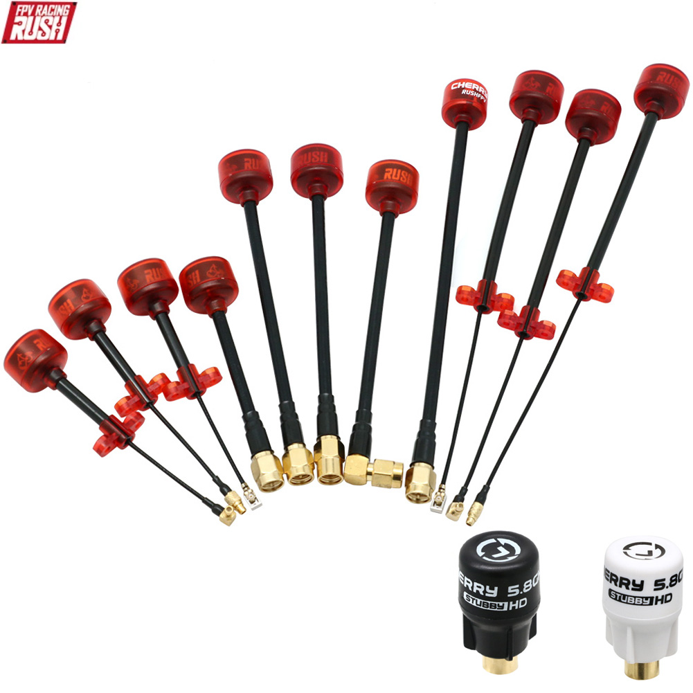 Rush cereja fpv 5.8g antena lh - Drone Rc Remote avaliação e preço