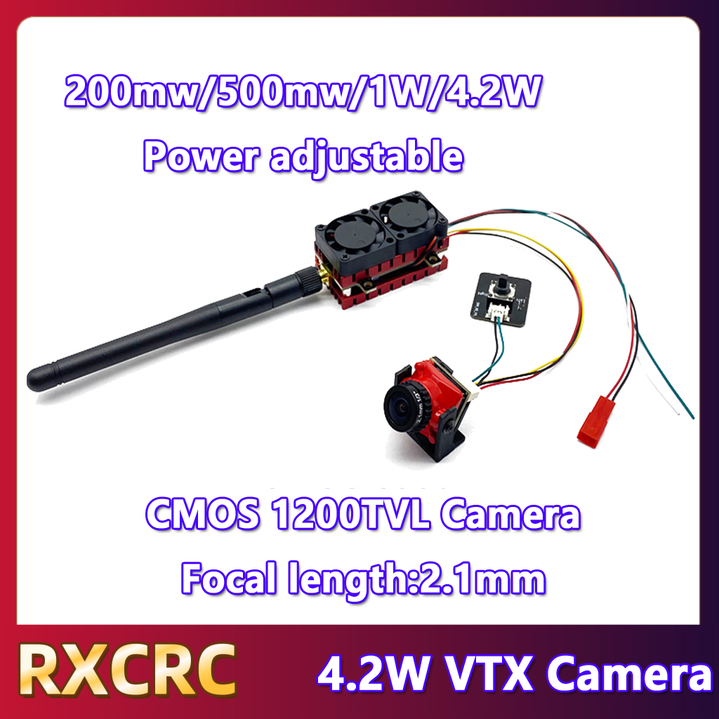 Rxcrc 5.8g 48ch 4.2w transmiss - Drone Rc Remote avaliação e preço