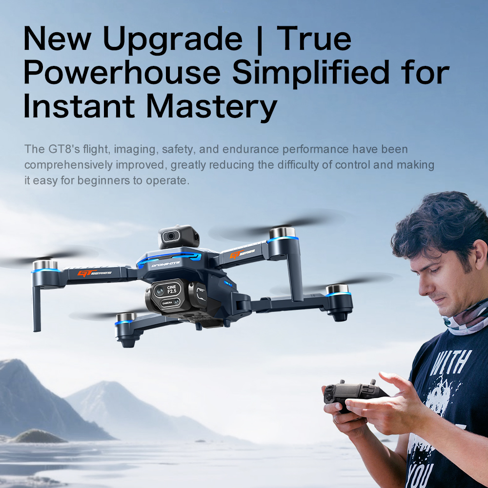 Drone Lenovo GT8 8K Profission - Drone Gps Rc Tt36 avaliação e preço