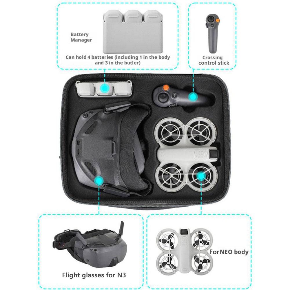 Para dji neo óculos n3/rc moti - Drone Motion Rc avaliação e preço