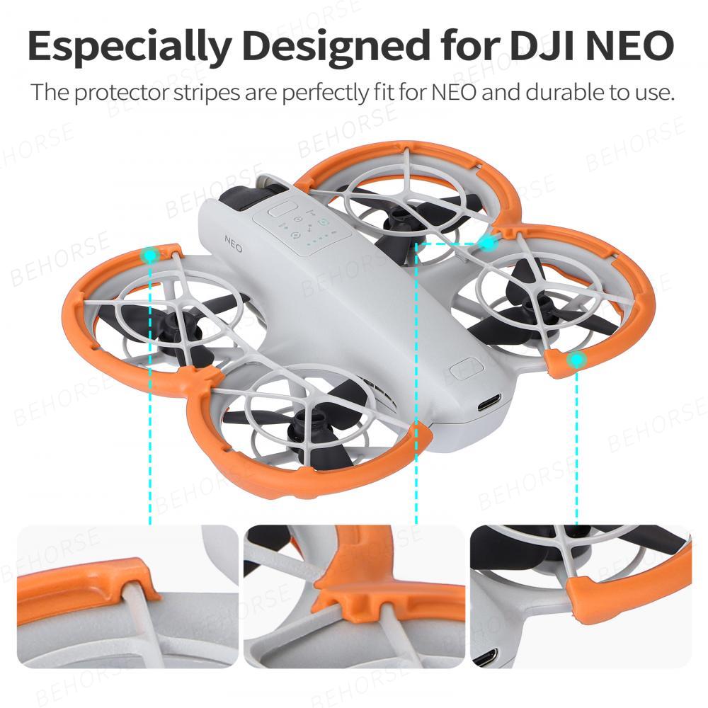 Para dji flip hélices anti-col - Drone Propeller Guards avaliação e preço