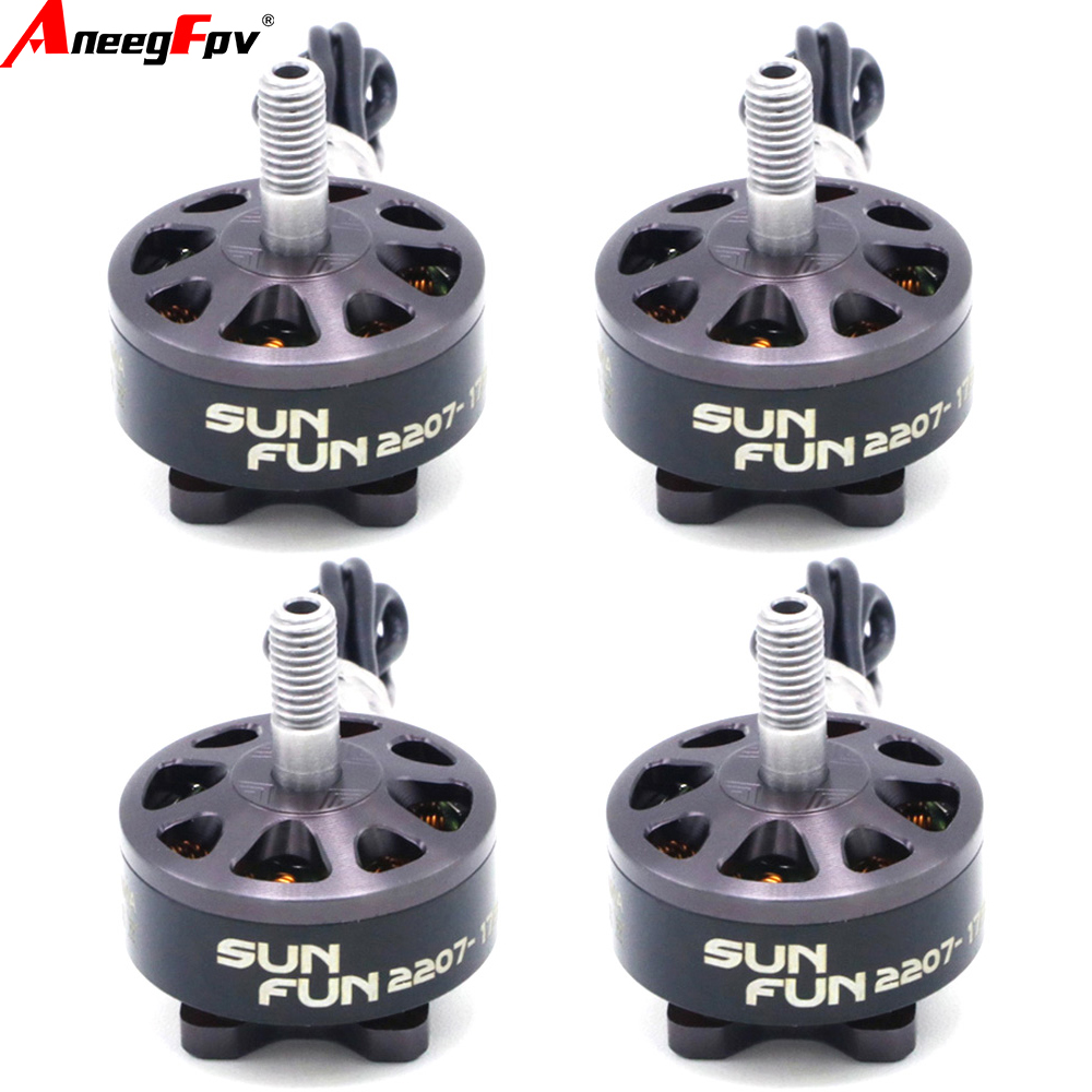 1/4 pçs conjunto sun fun 2207  - Drone Rc Kit avaliação e preço