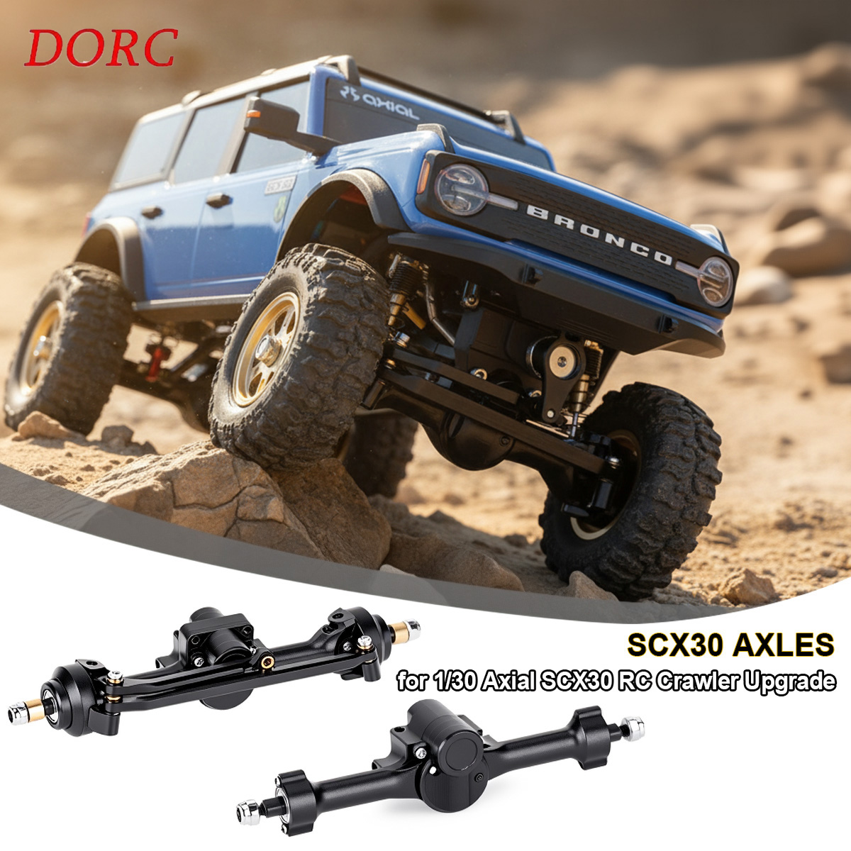Conjunto de Eixos Dianteiro e  - Rc Crawler Axle Parts avaliação e preço