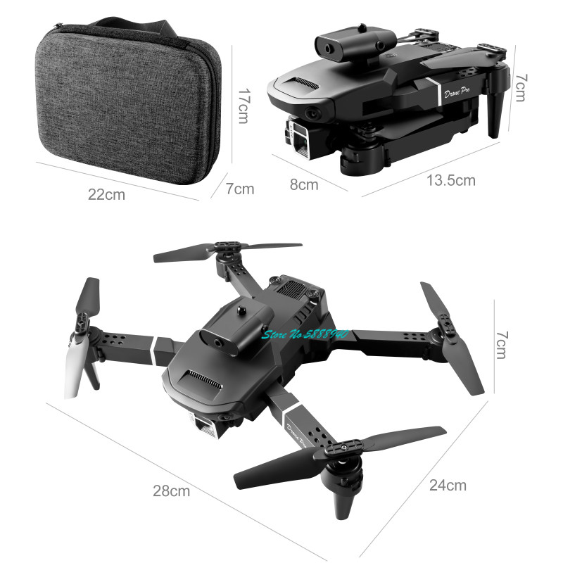 MINI Drone 4K Profesional HD C - Drone Smart Rc Foldable avaliação e preço