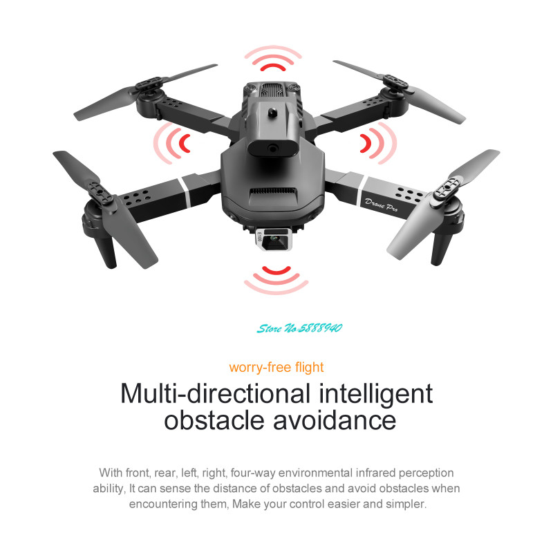 MINI Drone 4K Profesional HD C - Drone Smart Rc Foldable avaliação e preço
