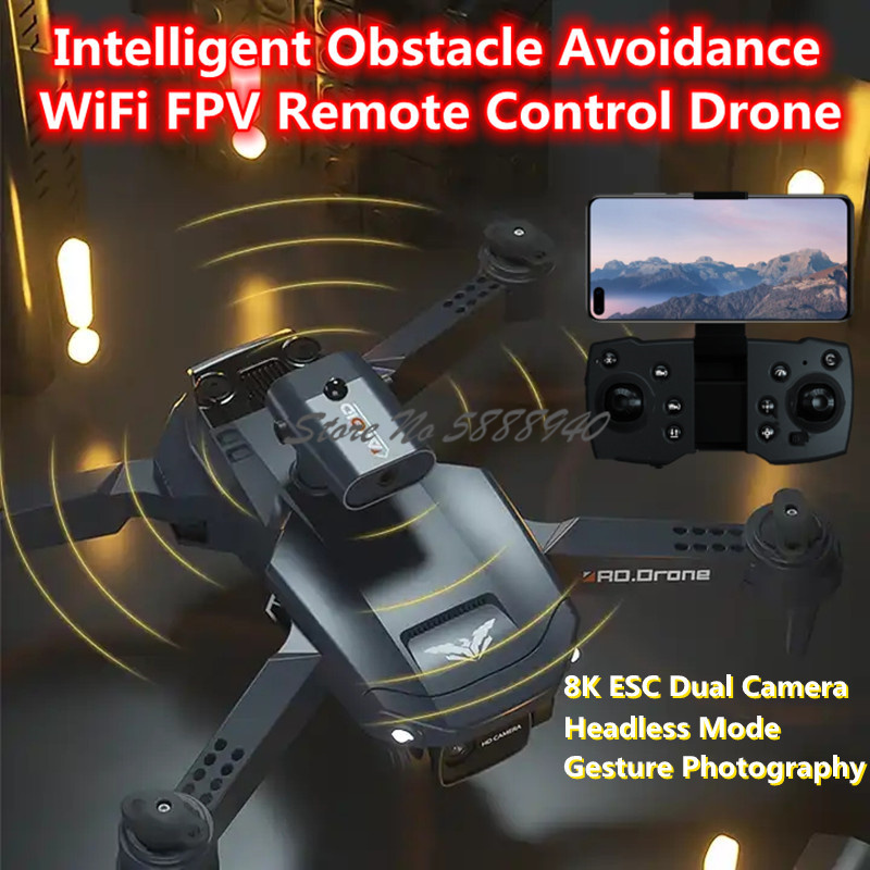 Evitar obstáculos inteligentes - Drone Smart Rc Foldable avaliação e preço