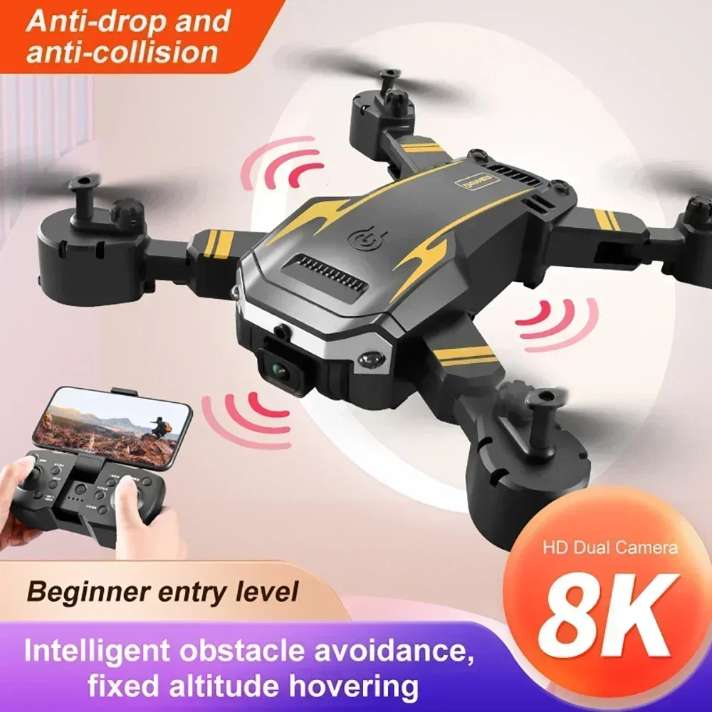 Drone G6 Pro 8K com Câmera Dup - Drone Rc Gps avaliação e preço