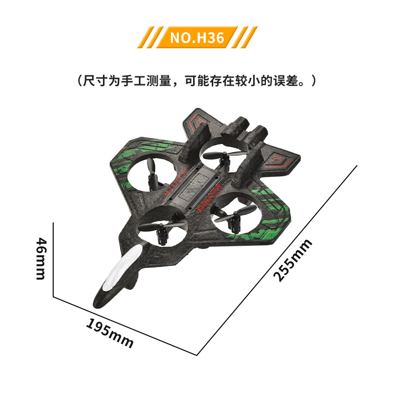 Espuma de natal rc avião aero  - Drone Rc Fighter Jet avaliação e preço