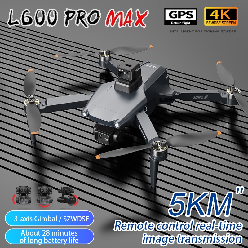 L600 Pro MAX /L600 PRO Drone 4 - Drone Gps Rc Tt36 avaliação e preço