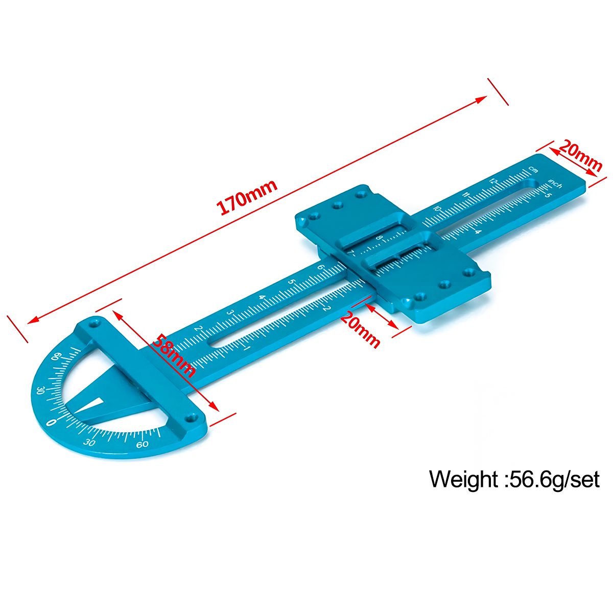 Ferramenta de Medição de Equil - Rc Crawler Axle Parts avaliação e preço
