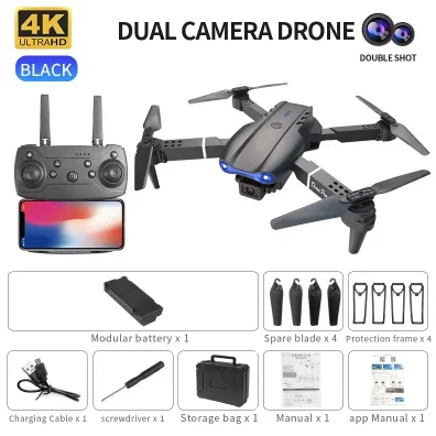 E99 K3 Pro HD 4K Drone com câm - Drone Rc E99 Pro avaliação e preço