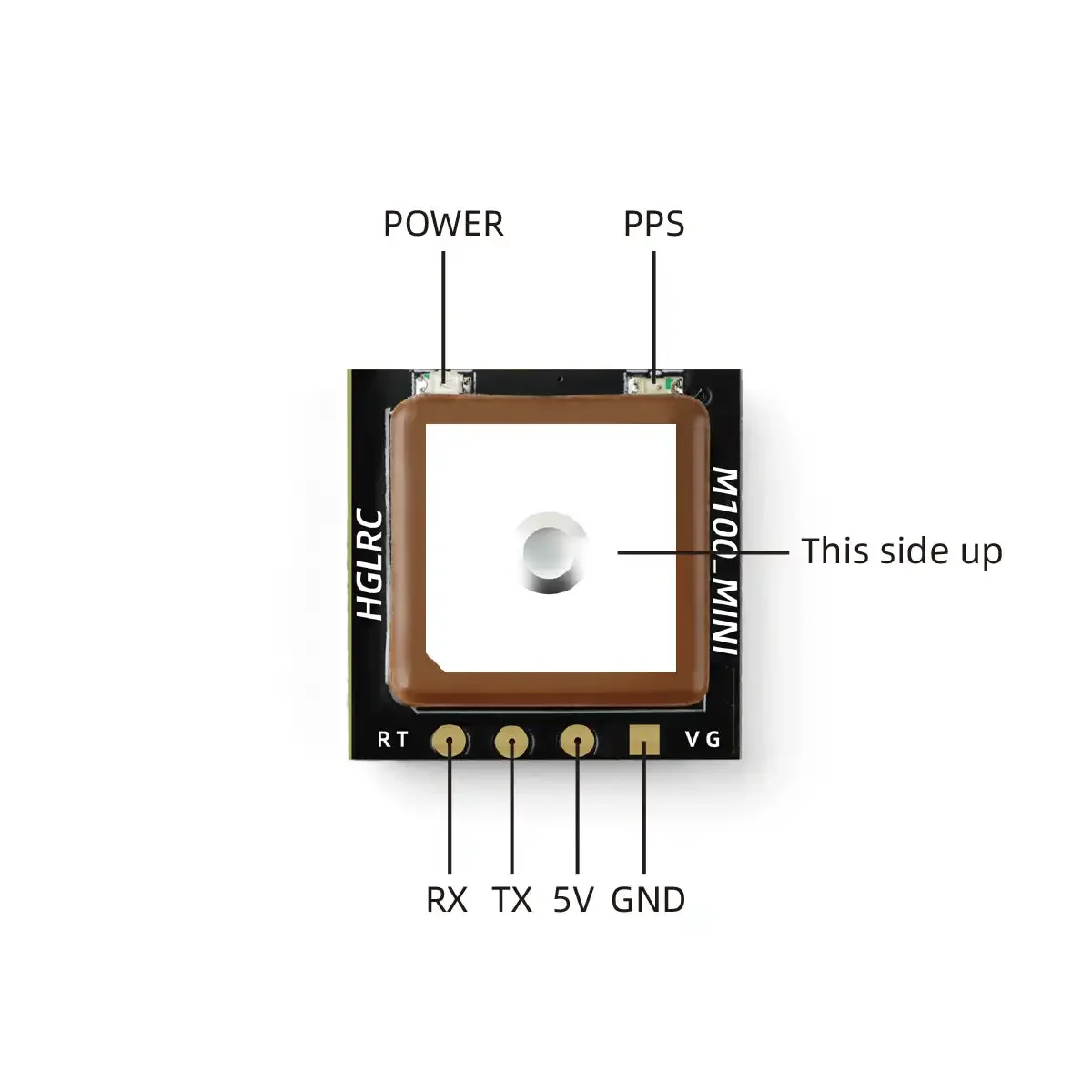 Módulo GPS HGLRC M100 MINI M10 - Drone Rc Gps avaliação e preço