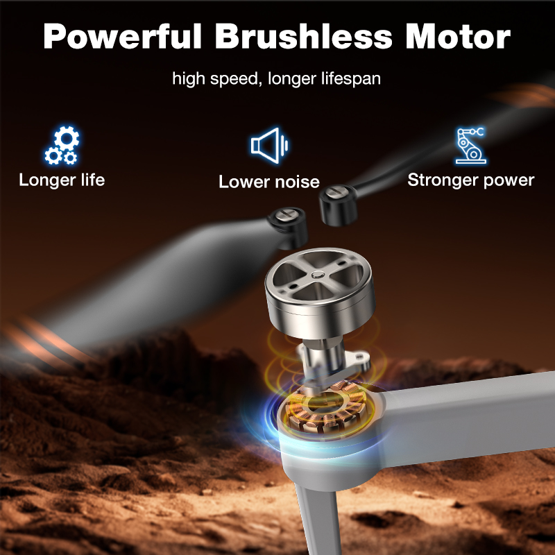 NOVO Drone L017 Pro Brushless  - Drone Rc Gps avaliação e preço