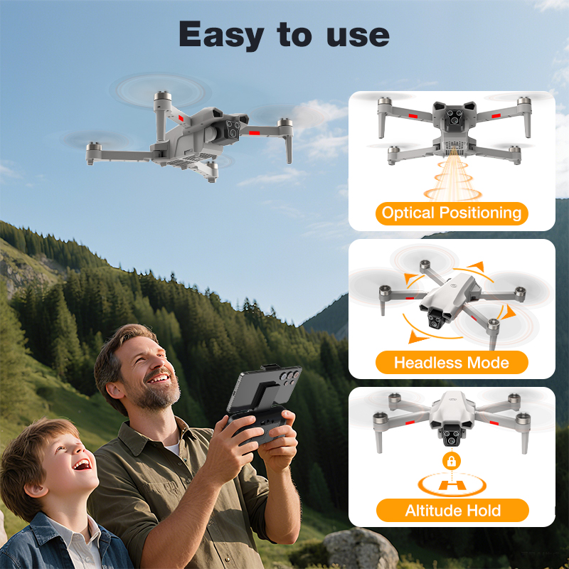 NOVO Drone L017 Pro Brushless  - Drone Rc Gps avaliação e preço