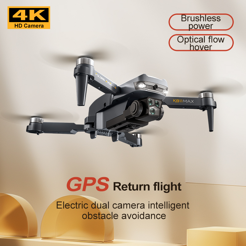 Drone quadricóptero K811MAX: s - Drone Rc Gps avaliação e preço