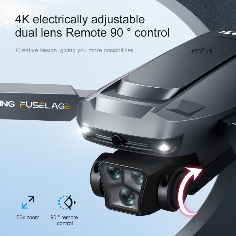 Drone quadricóptero K811MAX: s - Drone Rc Gps avaliação e preço