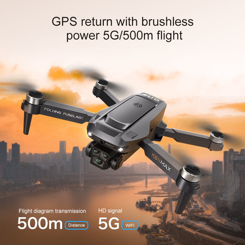 Drone quadricóptero K811MAX: s - Drone Rc Gps avaliação e preço