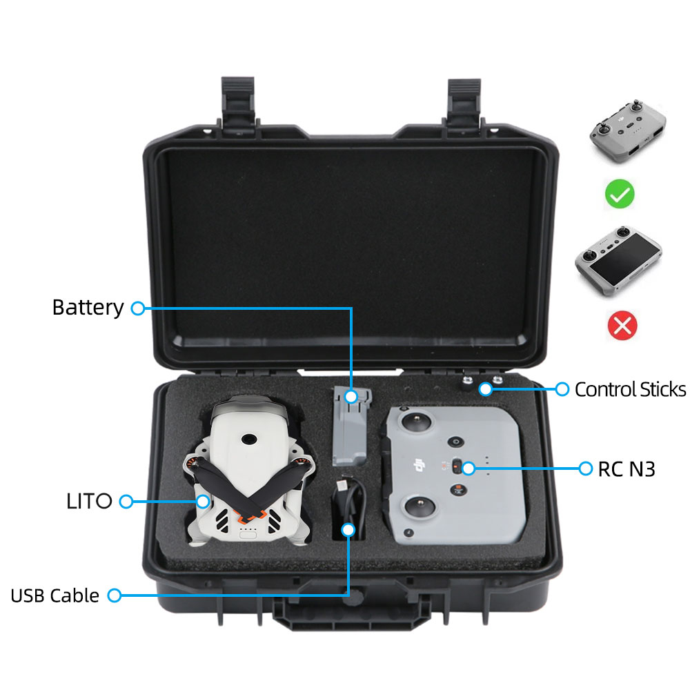 Estojo de Transporte Portátil  - Drone Dji Rc N1 avaliação e preço