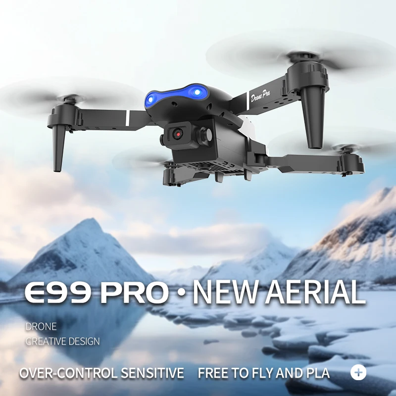 4K 5G WIFI FPV E99Pro Helicópt - Drone Rc E99 Pro avaliação e preço