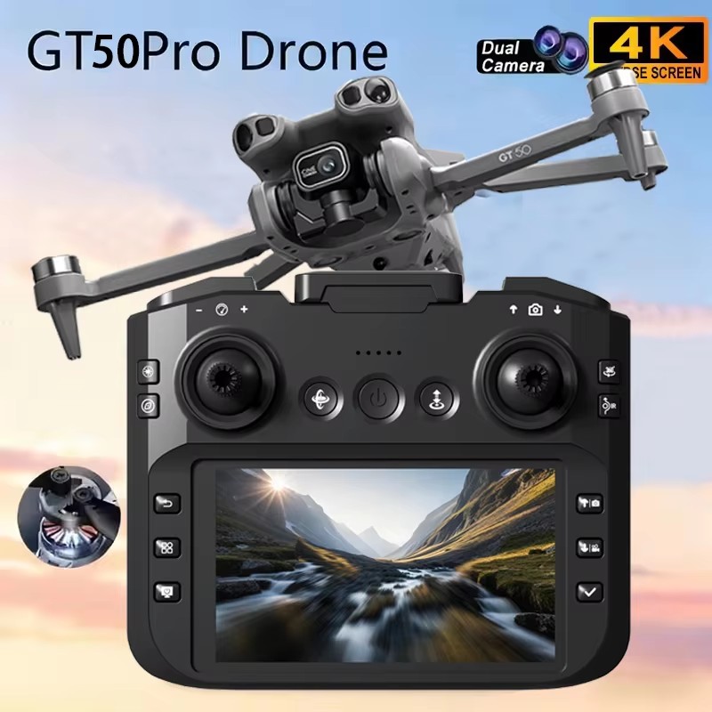 Drone Quadricóptero RC GT50 PR - Drone Rc Gt50 avaliação e preço