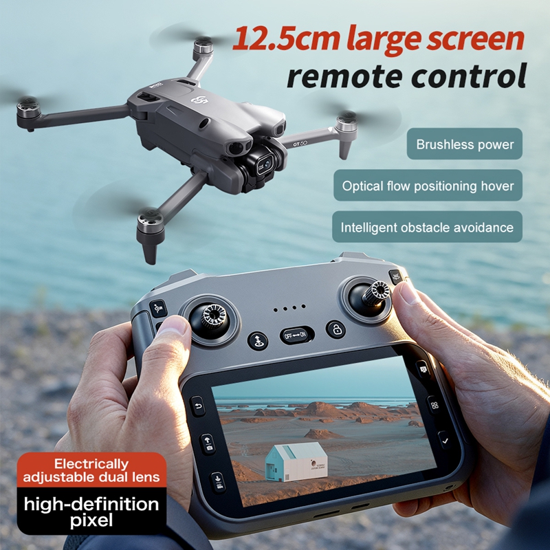 Drone RC GT50 com Câmera Dupla - Drone Rc Gt50 avaliação e preço